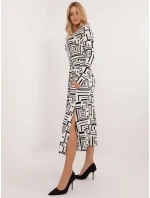 Sukienka LK SK model 20572072 biało czarny - FPrice