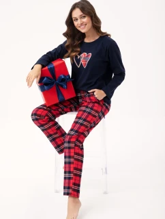 Dámské pyžamo Luna 657 dł/r M-2XL