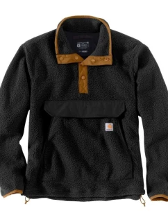 Carhartt Relaxed Fit Fleece Sweater - Black Veľkosť: m