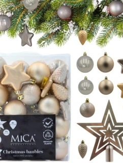 BOMBKA DEKORACYJNA PLASTIKOWA  CREAM model 21832959 - MICA