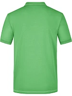 JN Pánské žerzejové elastické polo 02.0 lime green/white model 22487156 - Daiber