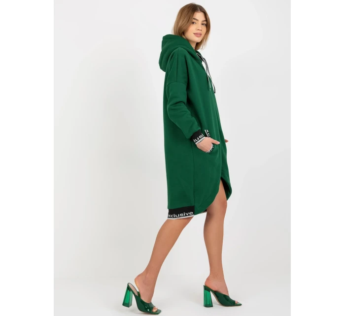 Dámska mikina RV BL 6832.10 tmavo zelená