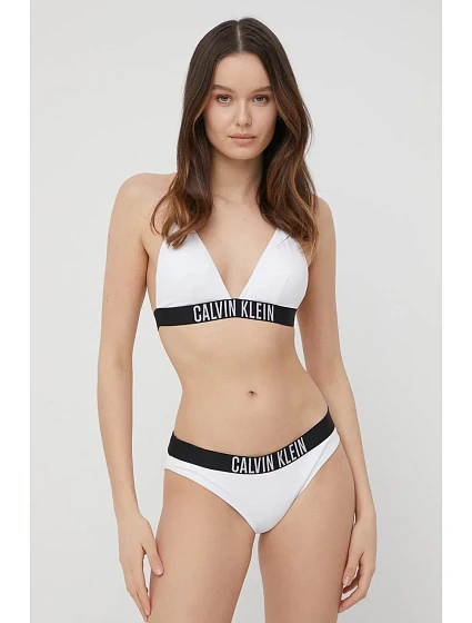 Dámské plavkové kalhotky bílé model 20493718 - Calvin Klein Dámské plavkové kalhotky bílé model 20493718 - Calvin Klein