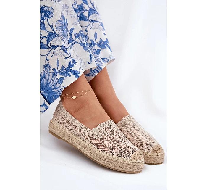 Dámske espadrilky 17392 beige - Vincenza