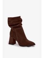 Topánky na podpätku model 220192 Step in style