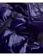 PIKOWANA KURTKA DAMSKA GRANATOWA model 21242218 - Libland