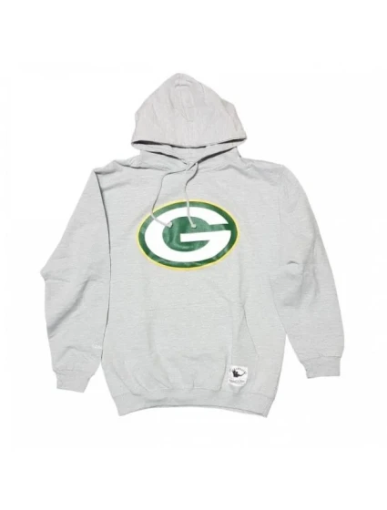 Mitchell & Ness Team Logo Hoody Green Bay Pacers M HDSSINTL1052-GBPGREY pánska mikina s kapucňou