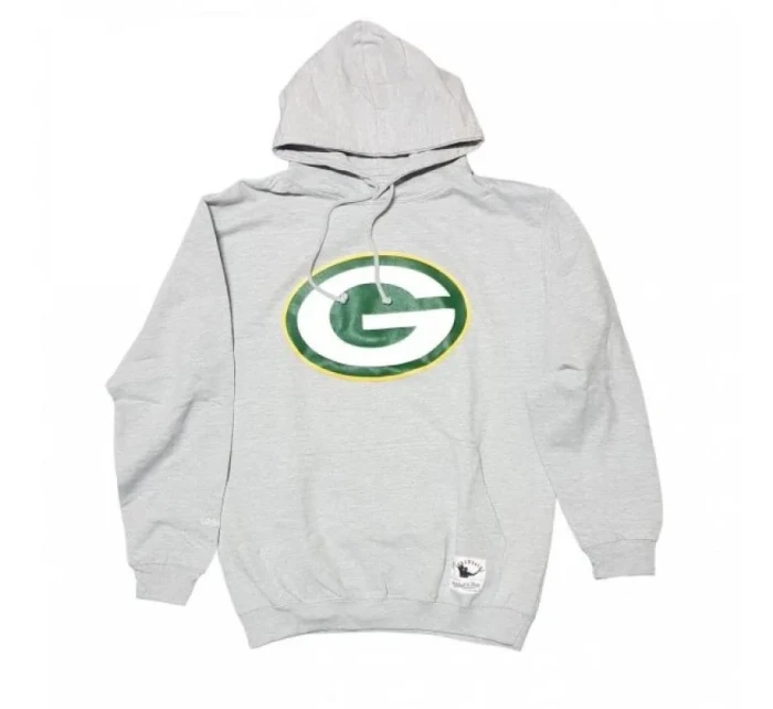 Mitchell & Ness Team Logo Hoody Green Bay Pacers M HDSSINTL1052-GBPGREY pánska mikina s kapucňou