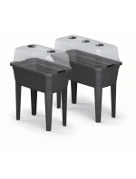 STOJACA SKLENENENÁ SADA RESPANA ECOLINE 74,6x77,7x36,8 cm ANTRACIT detské