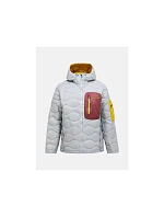 Pánská péřová bunda PEAK PERFORMANCE M Helium Utility Down Hood Jacket, šedá Pánská péřová bunda PEAK PERFORMANCE M Helium Utility Down Hood Jacket, šedá