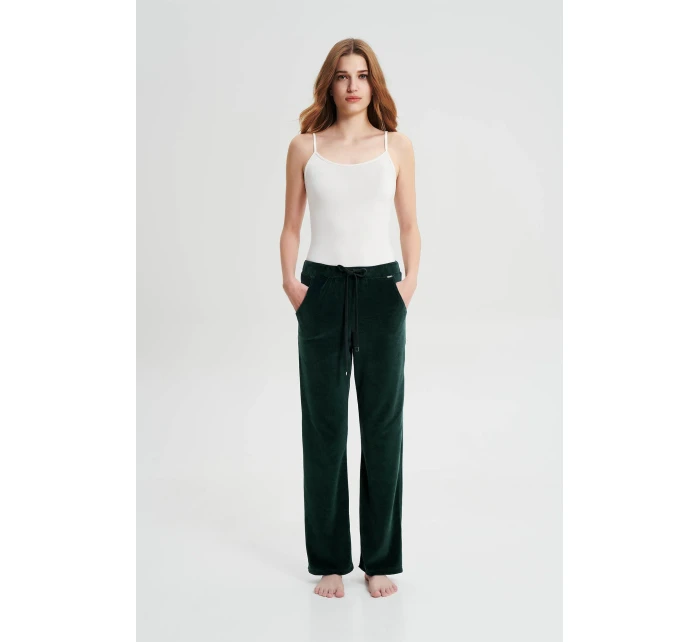 Vamp - Zamatové nohavice s vreckami 21191 - Vamp Vamp - Zamatové nohavice s vreckami 21191 - Vamp