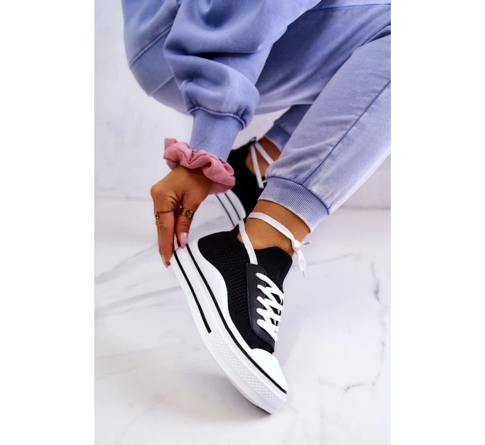 Dámské ponožky tenisky Černá model 21579428 - S.Barski