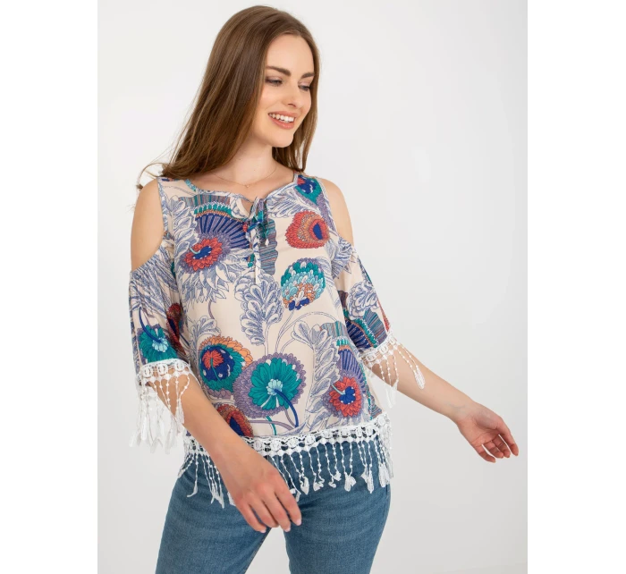 Blúzka AT BZ 2601.67 béžová