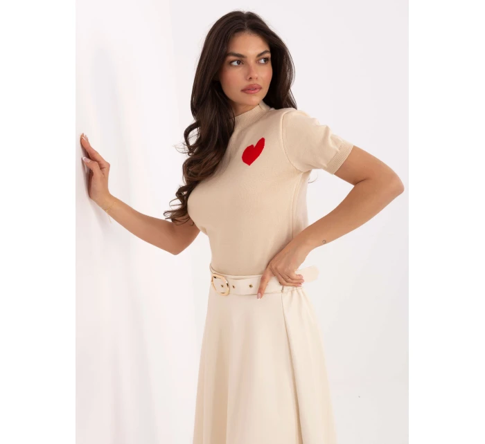 Sweter IT SW model 21471669 beżowy - FPrice