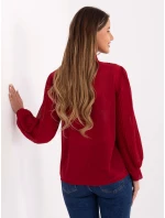 MI KS košeľa A2818.09 bordová