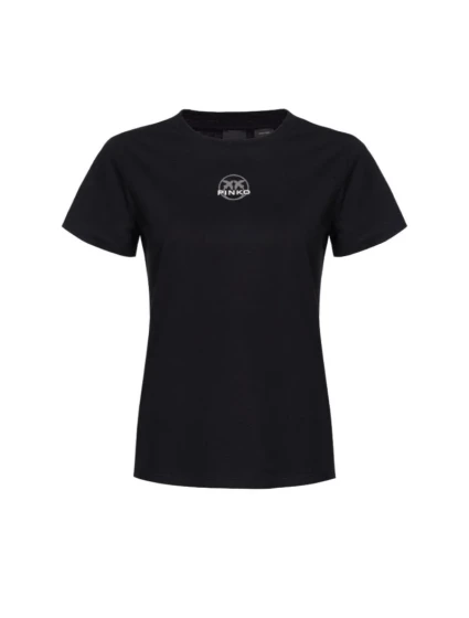 Tričko Pinko Logo Bussolotto W 100355A0KO Tričko Pinko Logo Bussolotto W 100355A0KO