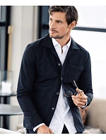 J.Harvest & Frost Patch Pocket Overshirt Košeľová bunda 63.2101 tmavomodrá J.Harvest & Frost Patch Pocket Overshirt Košeľová bunda 63.2101 tmavomodrá