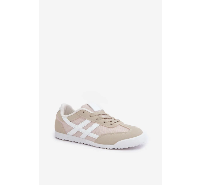 Niskie Tenisówki Trampki Damskie Beżowe Eezore