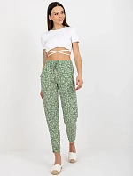 Nohavice D73770M61869I pistácie
