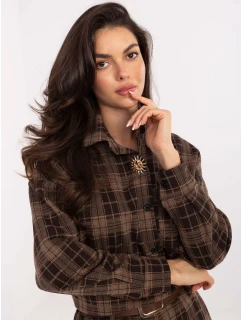 Koszula IT KS model 21465919 brązowy - FPrice