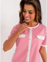 Blúzka LK BZ 509610.42 ružová Blúzka LK BZ 509610.42 ružová