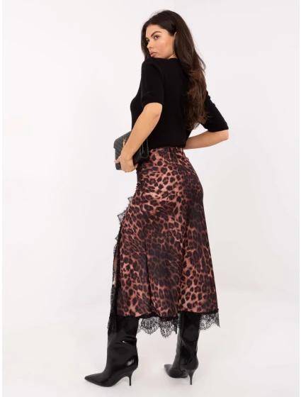 Spódnica MI SD model 21749932 camelowy - FPrice