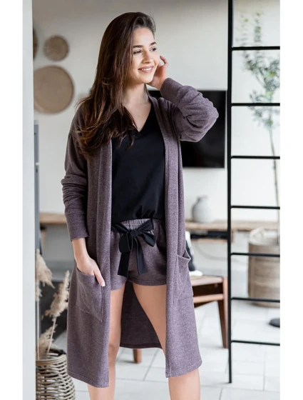 Sveter na zapínanie model 165787 0