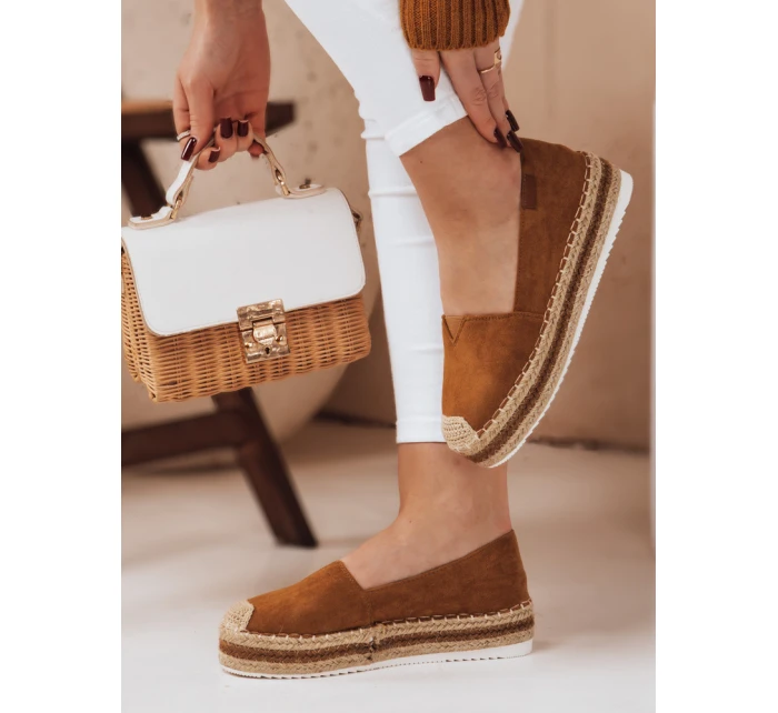 Dámské espadrilky camel Dstreet model 21962904 - FashionStreet