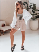 Dámske šortky RELAX TIME beige FashionStreet SY0458