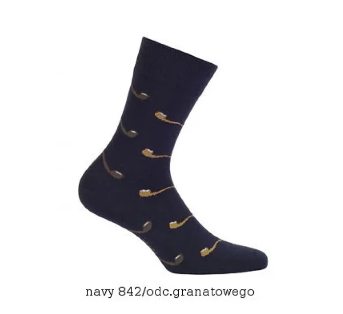 Pánske ponožky Wola Perfect Man vzorované W 94N03 Casual