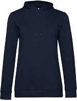 B&C #Hoodie /women Dámska mikina s kapucňou 01.W04W tmavomodrá