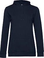 B&C #Hoodie /women Dámska mikina s kapucňou 01.W04W tmavomodrá