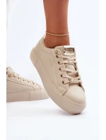 Dámské Tenisky Big Star model 21653877 Beige - Big Star Shoes