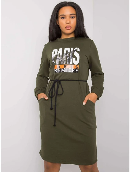 Šaty LK SK model 16311301 khaki - FPrice