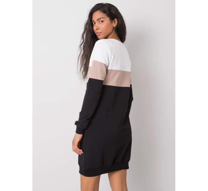 Šaty RV SK 5869.04 bielo-čierne Šaty RV SK 5869.04 bielo-čierne