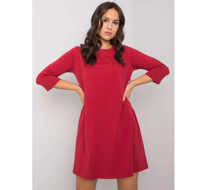 Šaty RV SK model 17293254 tmavě červená - FPrice