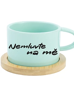 NEMLUVTE NA MĚ – mätový hrnček Makronka 200 ml