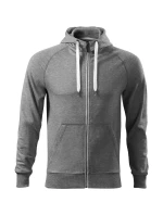 Pánska mikina s kapucňou Voyage tmavo šedá
