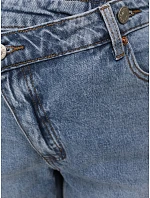 Szorty damskie jeansowe z wysokim stanem niebieskie model 22144290 - FashionStreet