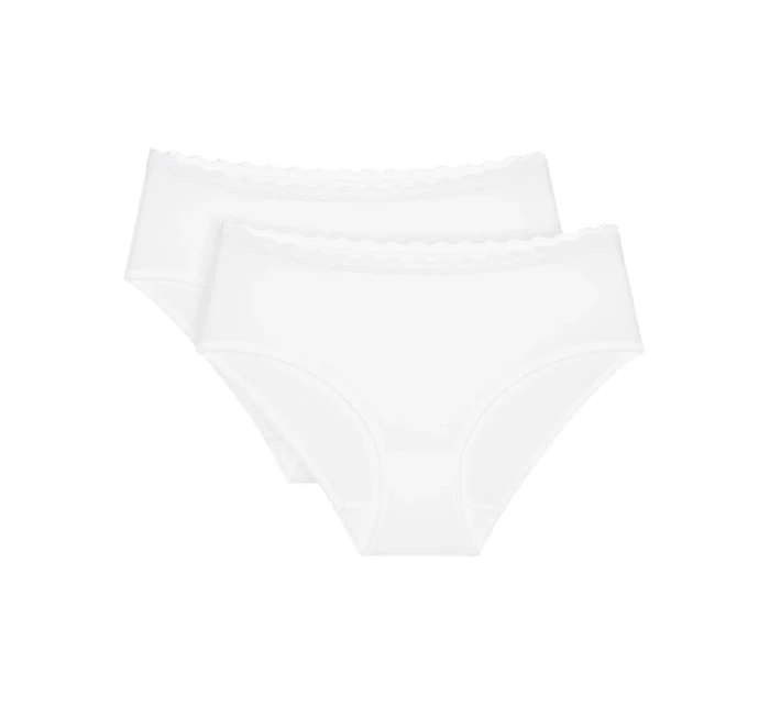 Feel Of Cotton Midi 2P - WHITE - TRIUMPH WHITE - TRIUMPH Feel Of Cotton Midi 2P - WHITE - TRIUMPH WHITE - TRIUMPH