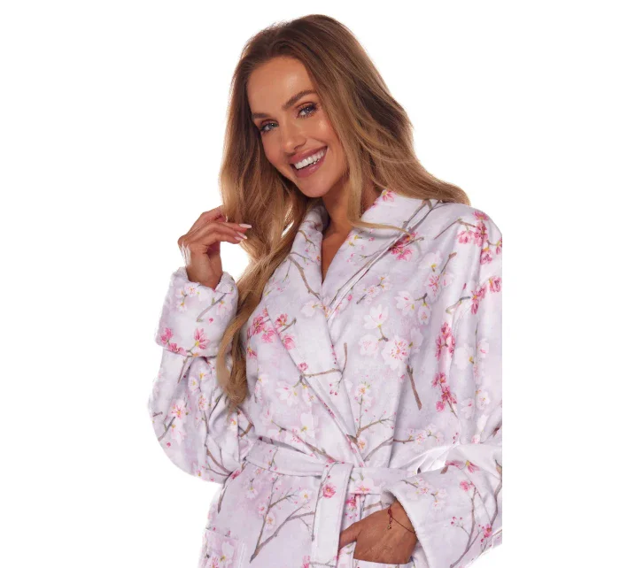 Dlouhý dámský župan S2XL model 17754813 - L&L Dlouhý dámský župan S2XL model 17754813 - L&L