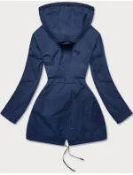 Tmavě dámská bunda parka 2 v 1 model 15904406 - SPEED.A Tmavě dámská bunda parka 2 v 1 model 15904406 - SPEED.A