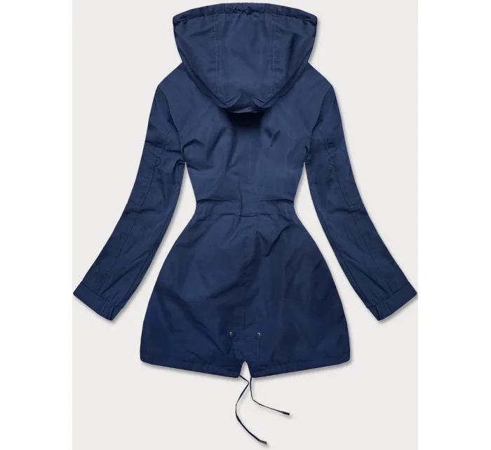 Tmavě dámská bunda parka 2 v 1 model 15904406 - SPEED.A Tmavě dámská bunda parka 2 v 1 model 15904406 - SPEED.A
