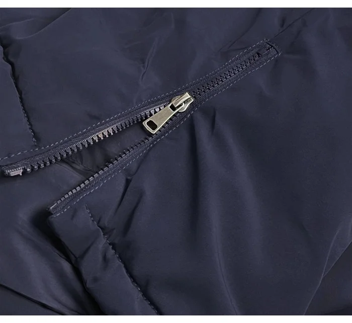 DAMSKA PARKA ZIMOWA GRANATOWA model 21245125 - CANADA Mountain