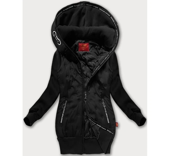 Černá dámská s kapucí model 21240180 - LHD Černá dámská s kapucí model 21240180 - LHD