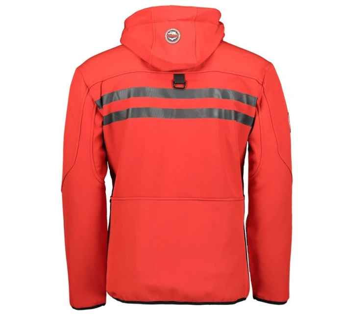 Geographical Norway Softshellová bunda Royaute 068 M WY3252H/GN/Red/Black
