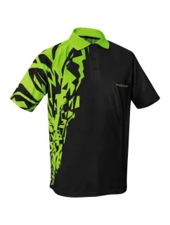 Polokošeľa Harrows Rapide čierno-zelená