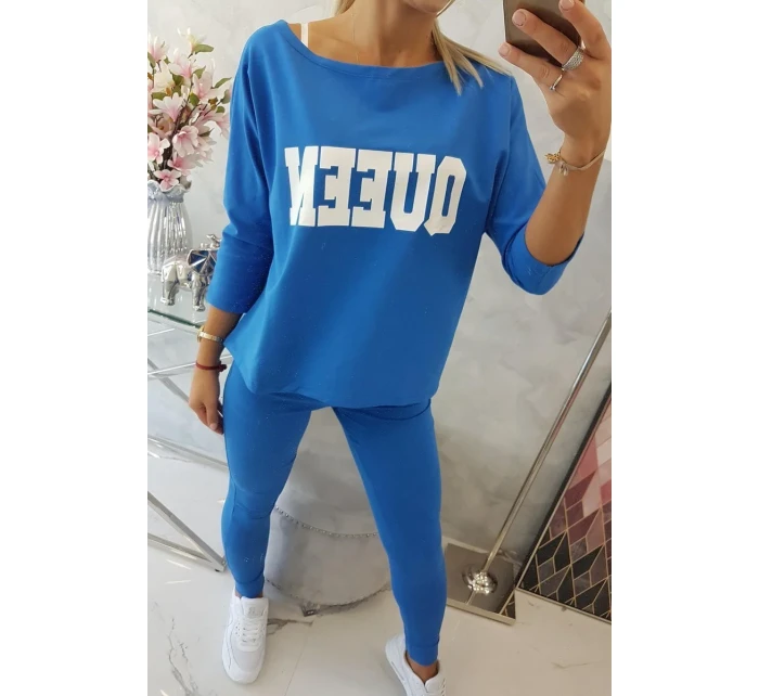 Sada s potiskem model 18744266 Queen - K-Fashion Sada s potiskem model 18744266 Queen - K-Fashion