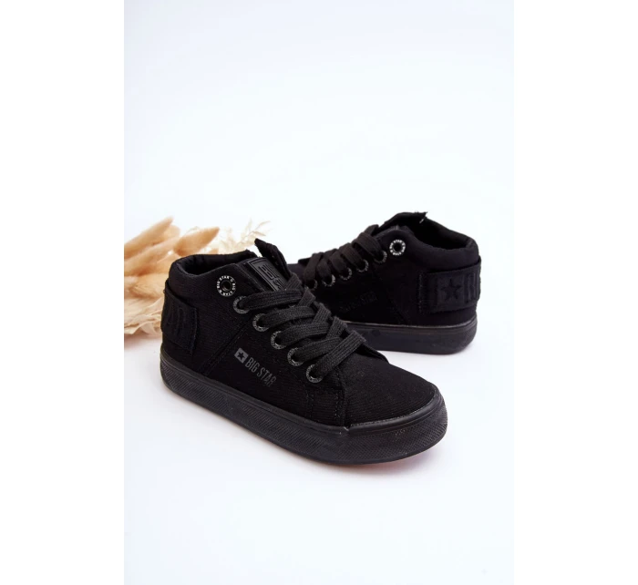 Dětské Klasické Vysoké Boty Big Star model 21626725 Černé - Big Star Shoes
