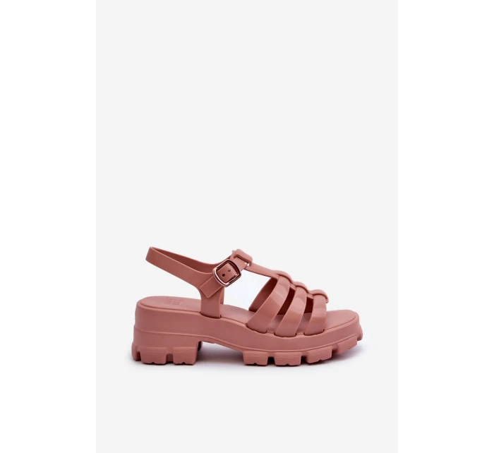 Dámské Sandály  Špinavě Růžové model 21661728 - Zaxy